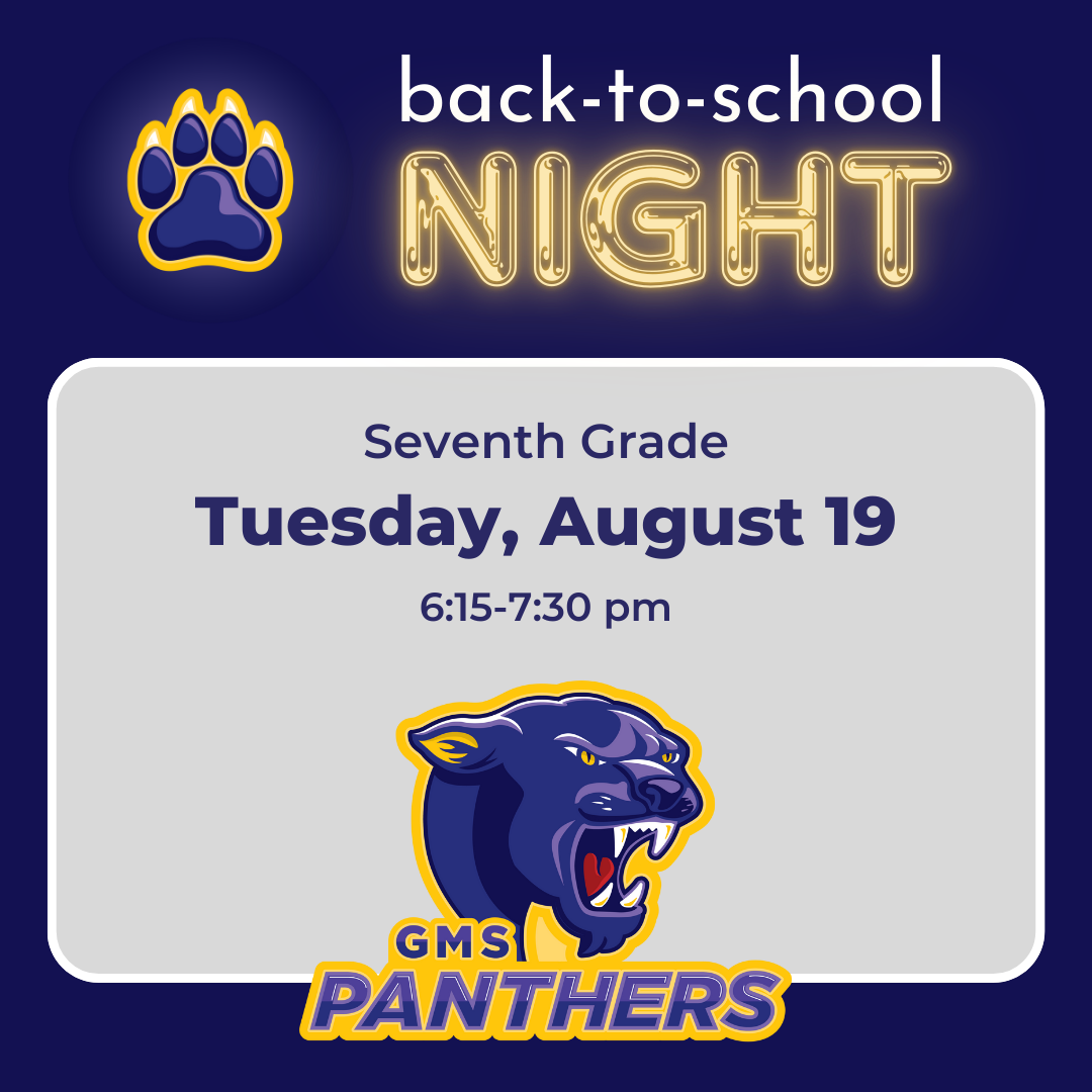 Back-to-School Night graphic